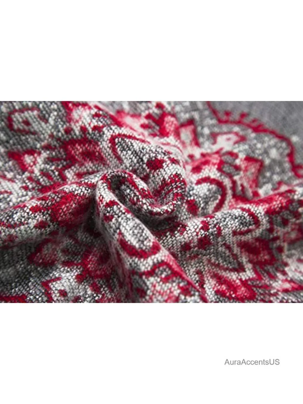 Urban CoCo Retro Vintage Pattern Tassel Poncho Shawl Cape Wrap for Women